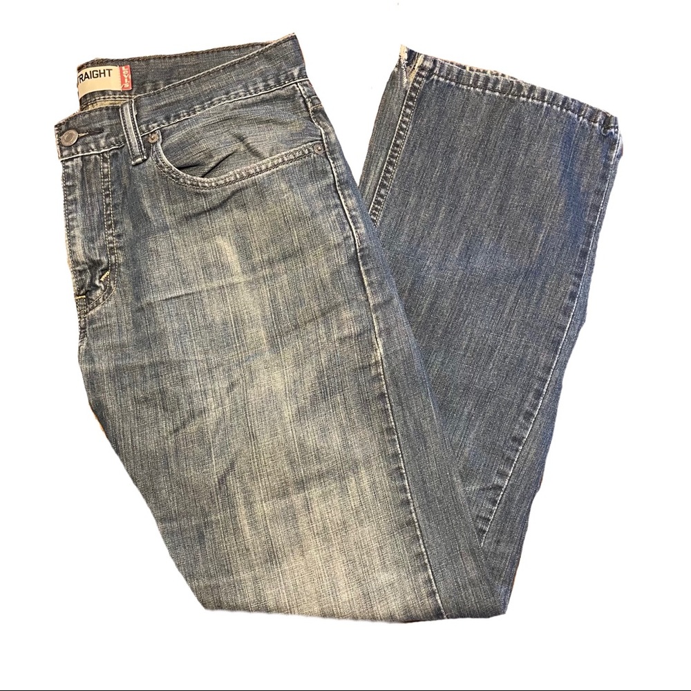 Levi’s Men Slim Straight Denim Blue Jeans